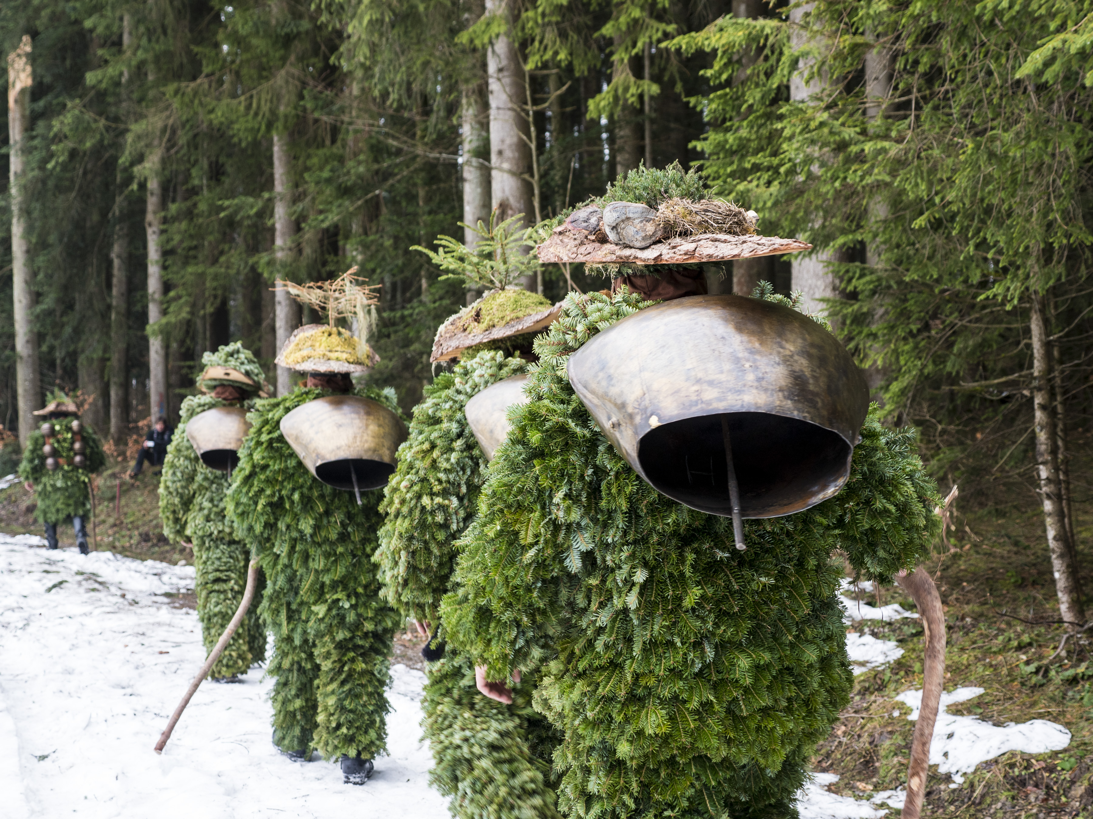 Schuppel unterwegs von Hof zu Hof
